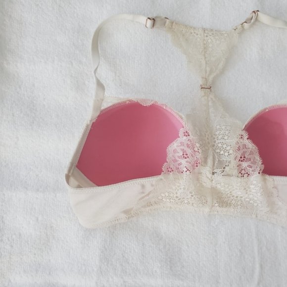 SOLD- Victoria's Secret Pink- Date Pushup Bra 32C - Picture 6 of 16